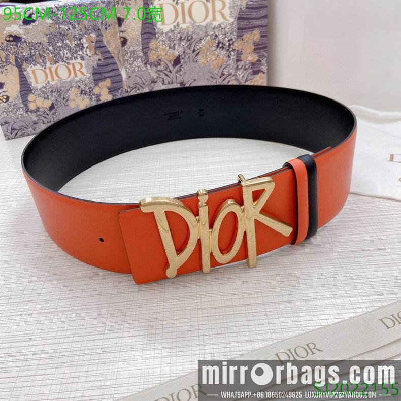 Replica Dior Belt 70mmX95-125cm 7d09