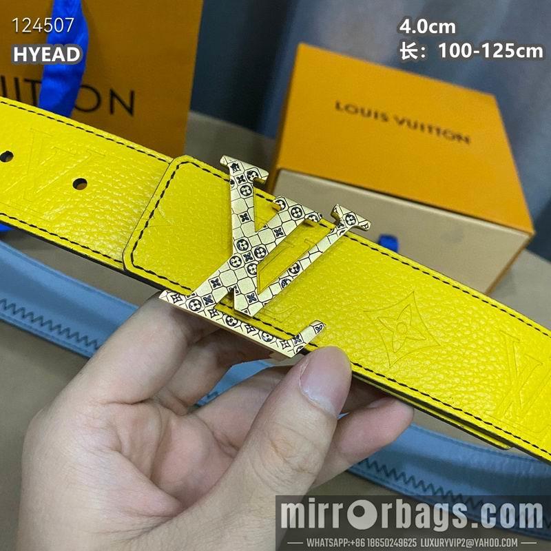 Replica LV belt 40mmX100-125cm 8L49