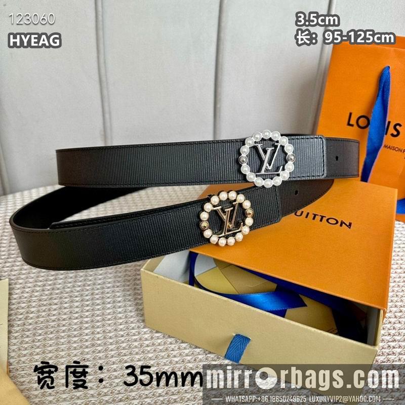 Replica LV belt 35mmX95-125cm 8L01