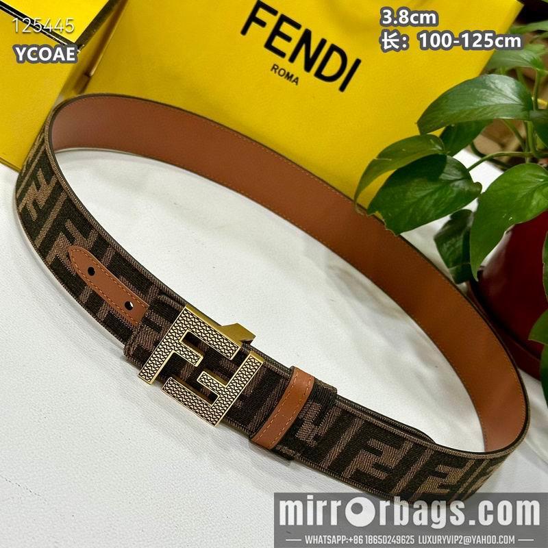 Replica Fendi belt 38mmX100-125cm 8L13