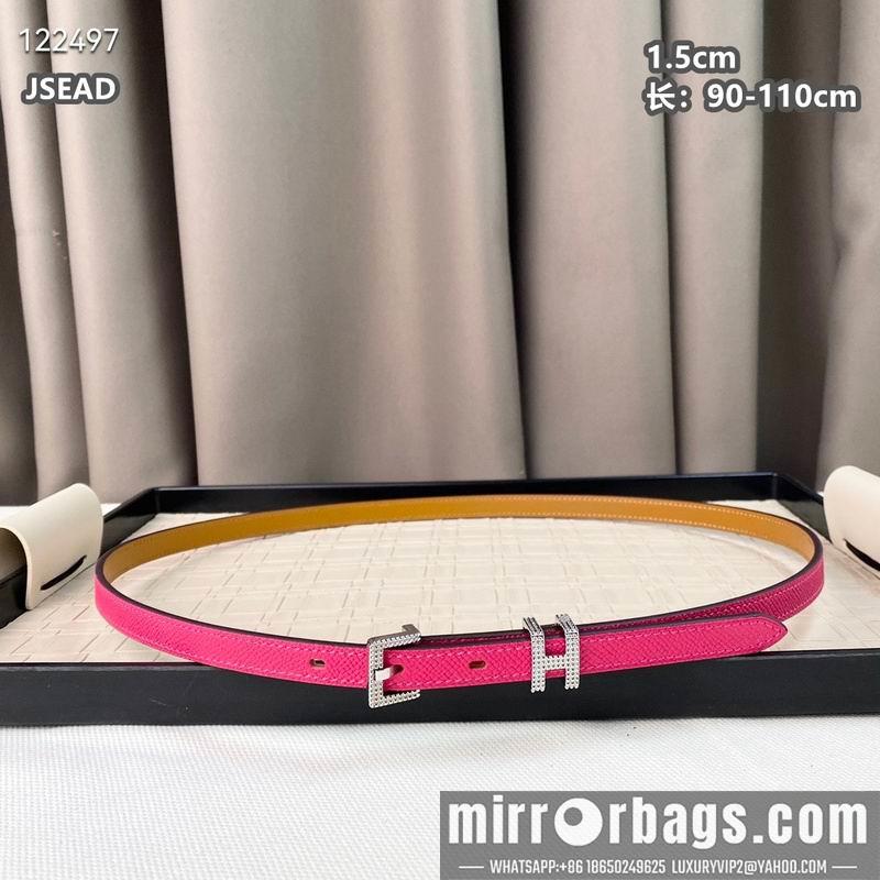 Replica Hermes belt 15mmX90-110cm 8L01