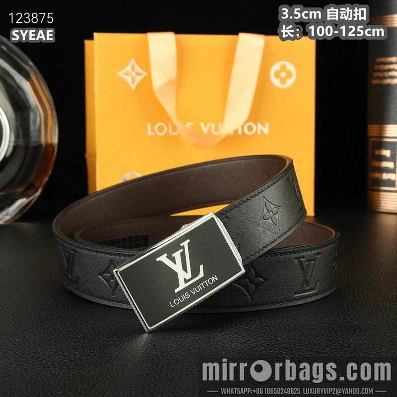 Replica LV belt 35mmX100-125cm 8L49