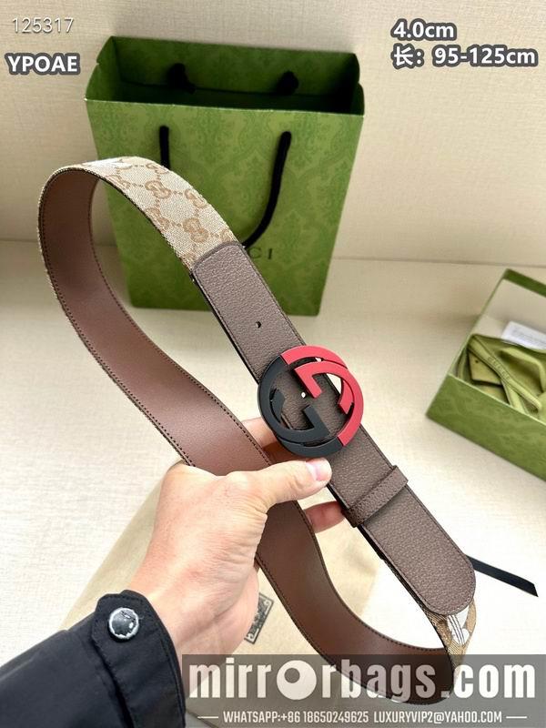 Replica Gucci belt 40mmX95-125cm 8L80