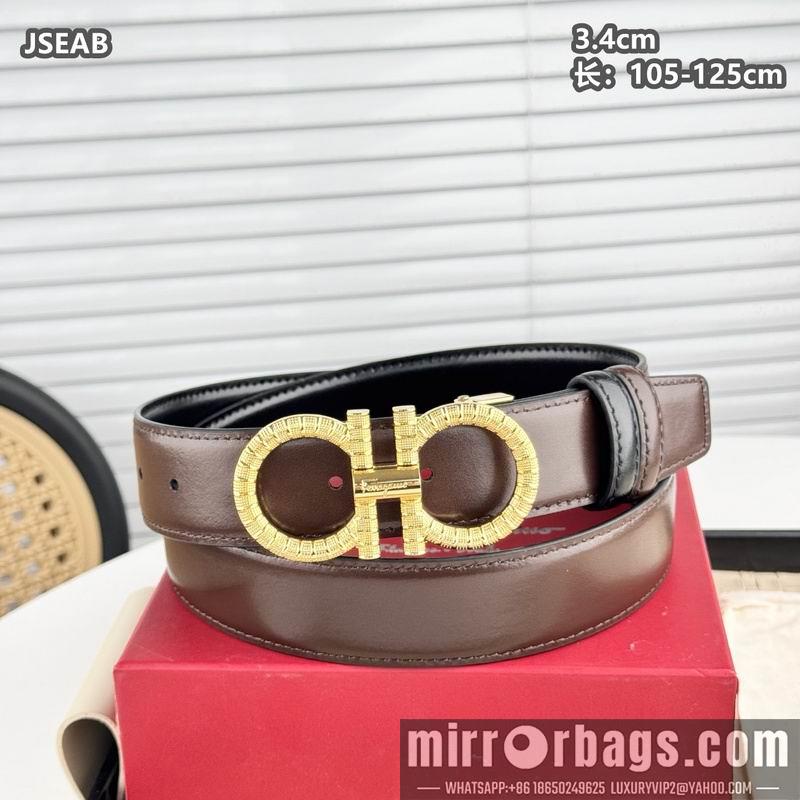 Replica Ferragamo belt 34mmX105-125cm 8L11