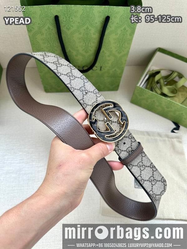 Replica Gucci belt 38mmX95-125cm 8L13
