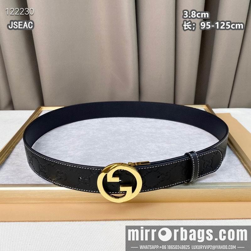 Replica Gucci belt 38mmX95-125cm 8L30