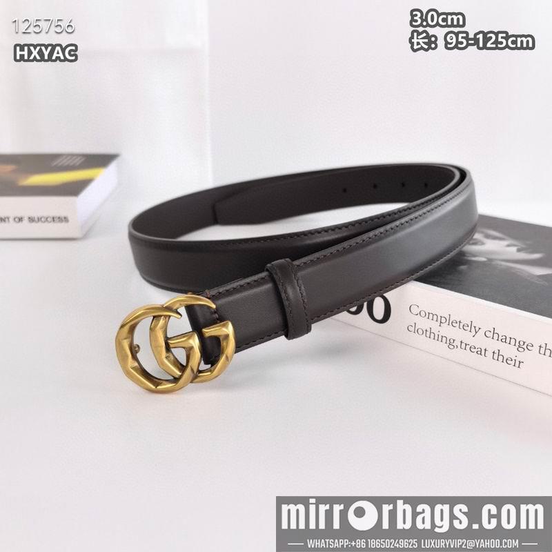 Replica Gucci belt 30mmX95-125cm 8L21
