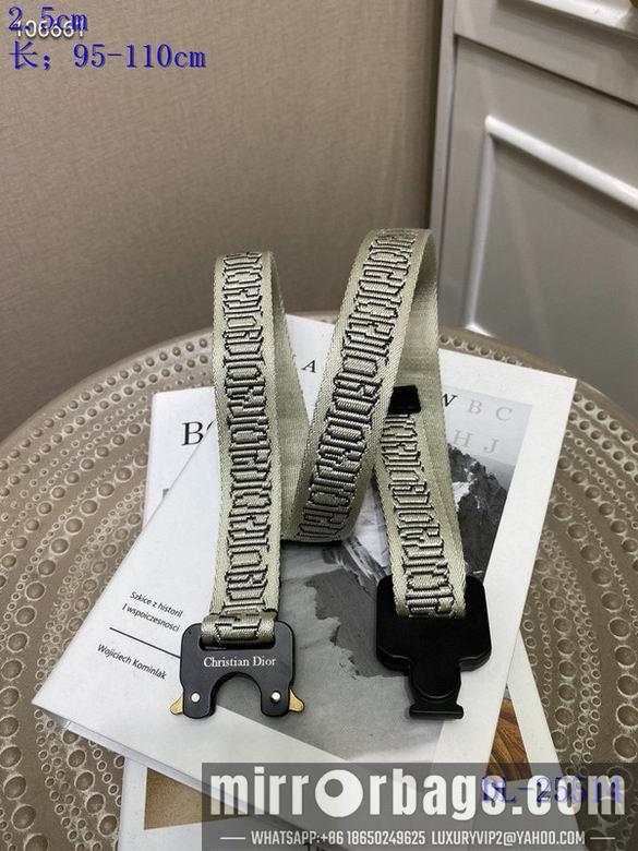 Replica Dior Belt 25mmX95-110cm 8L02