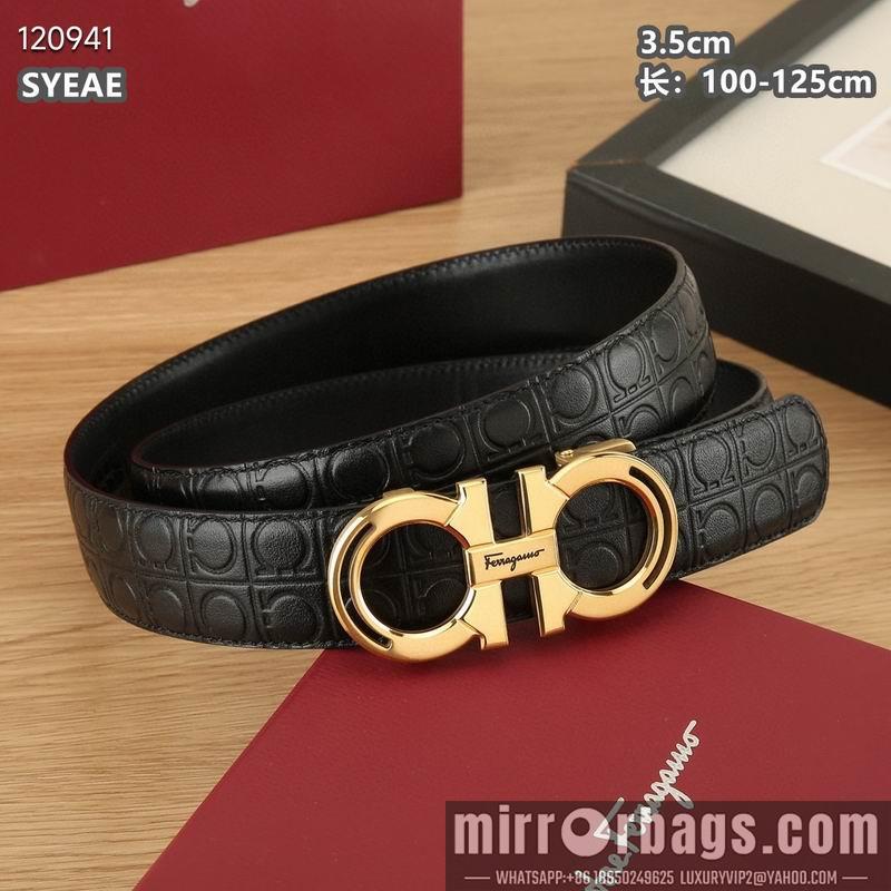 Replica Ferragamo belt 35mmX100-125cm 8L072018