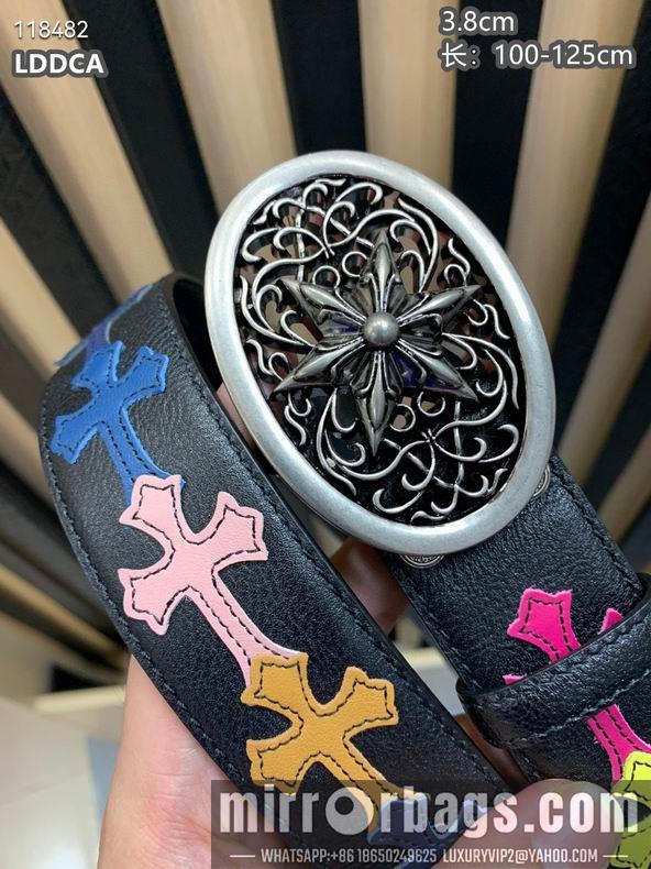 Replica Chrome Hearts belt 38mmX100-125cm 8L24