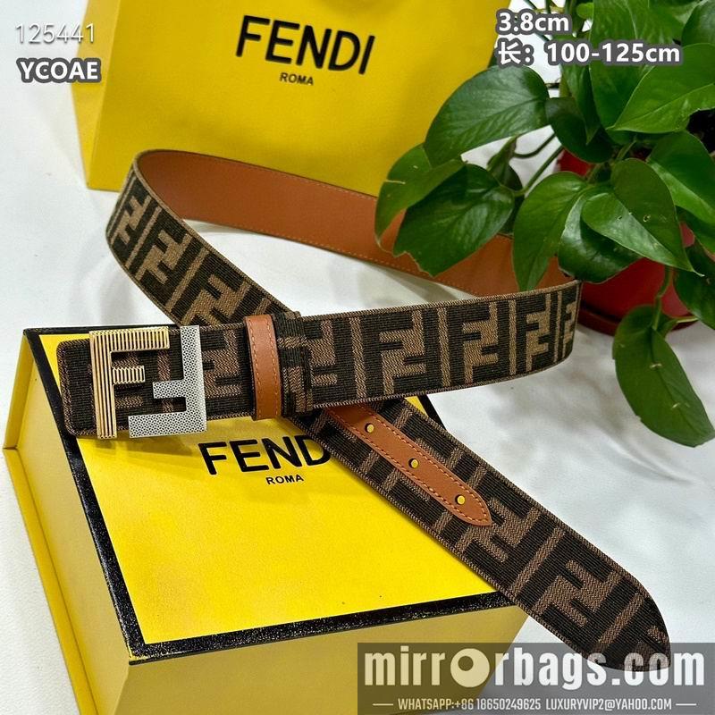 Replica Fendi belt 38mmX100-125cm 8L13