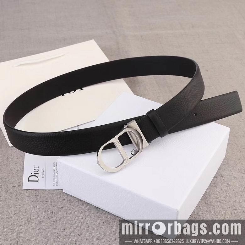 Replica Dior Belt 34mmX95-125cm 7D21