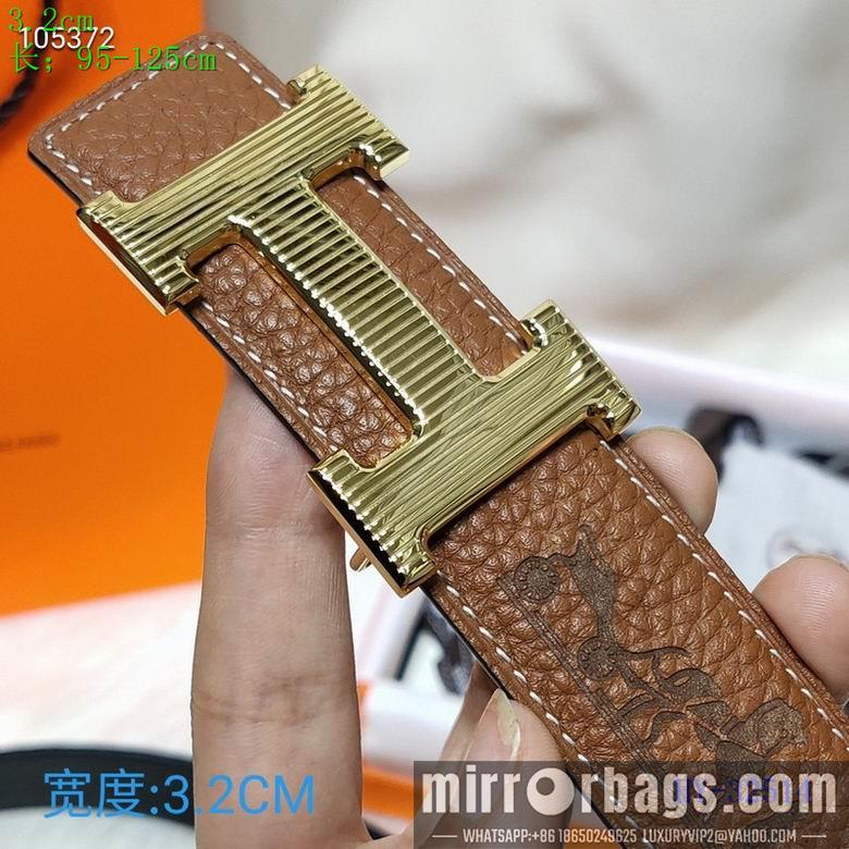 Replica Hermes Belt 32mmX95-125cm 8L03