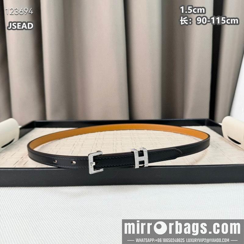 Replica Hermes belt 15mmX90-115cm 8L02