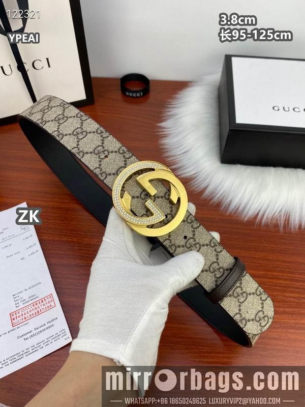 Replica Gucci belt 38mmX95-125cm 8L20