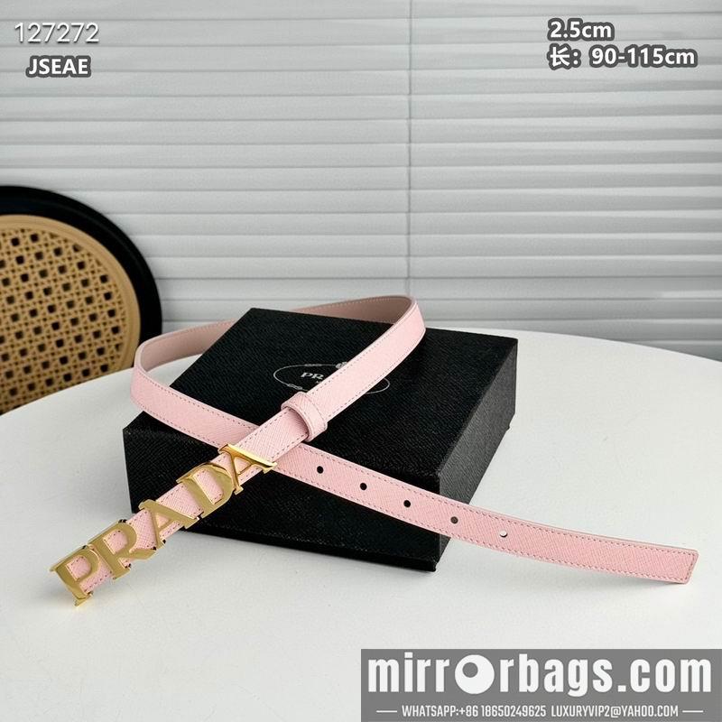 Replica Prada belt 25mmX90-115cm 8L04