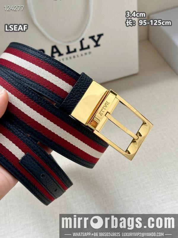 Replica Bally belt 34mmX95-125cm 8L07