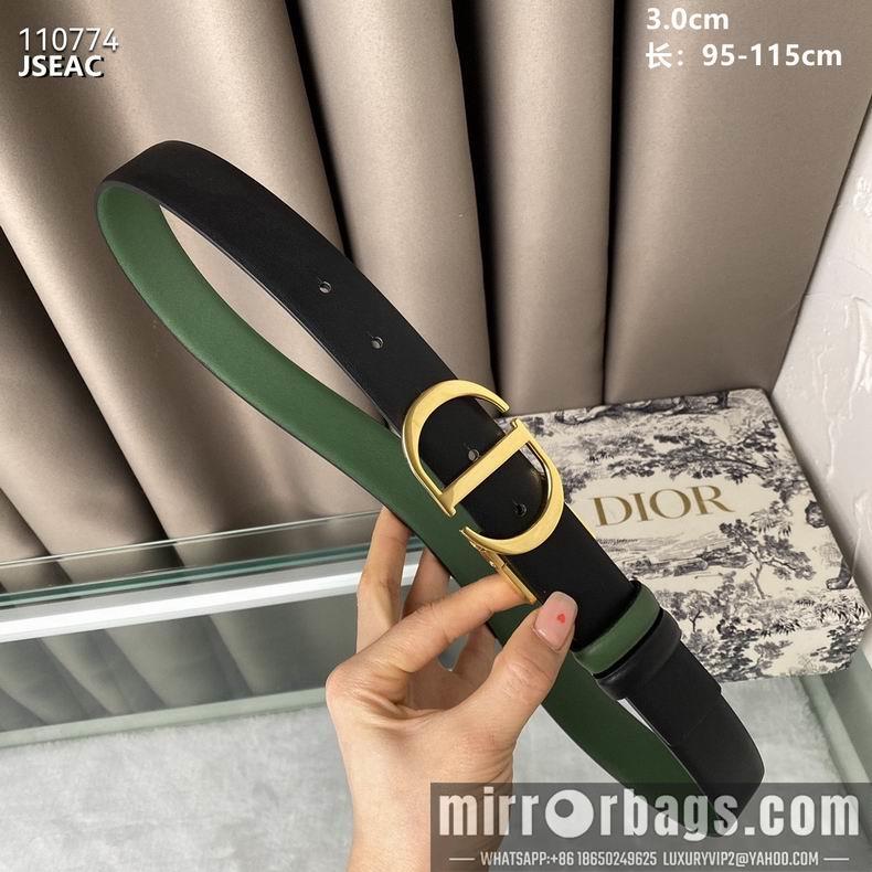 Replica Dior Belt 30mmX95-115cm 8L08
