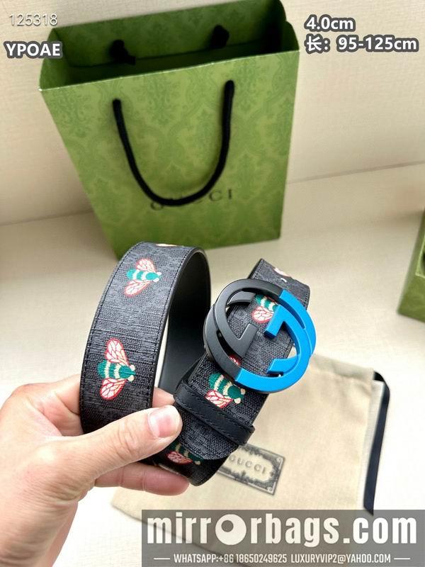 Replica Gucci belt 40mmX95-125cm 8L79