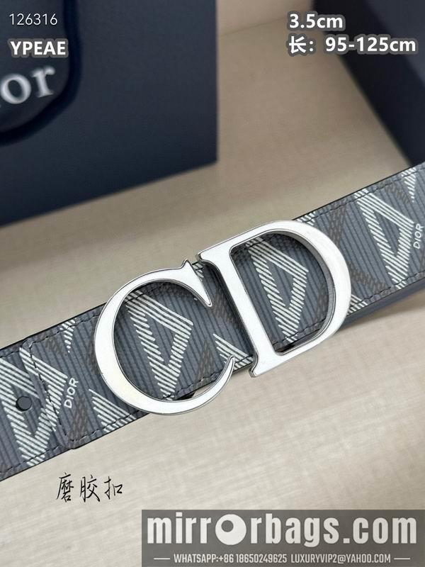 Replica Dior belt 35mmX95-125cm 8L16