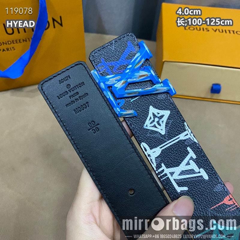 Replica LV belt 40mmX100-125cm 8L46