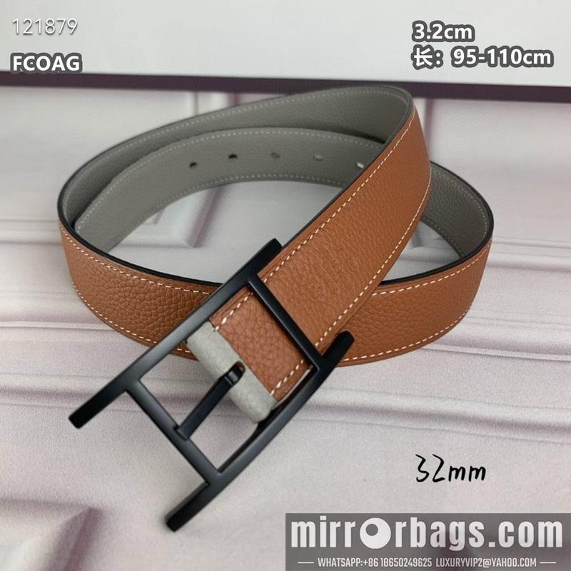 Replica Hermes belt 32mmX95-110cm 8L27