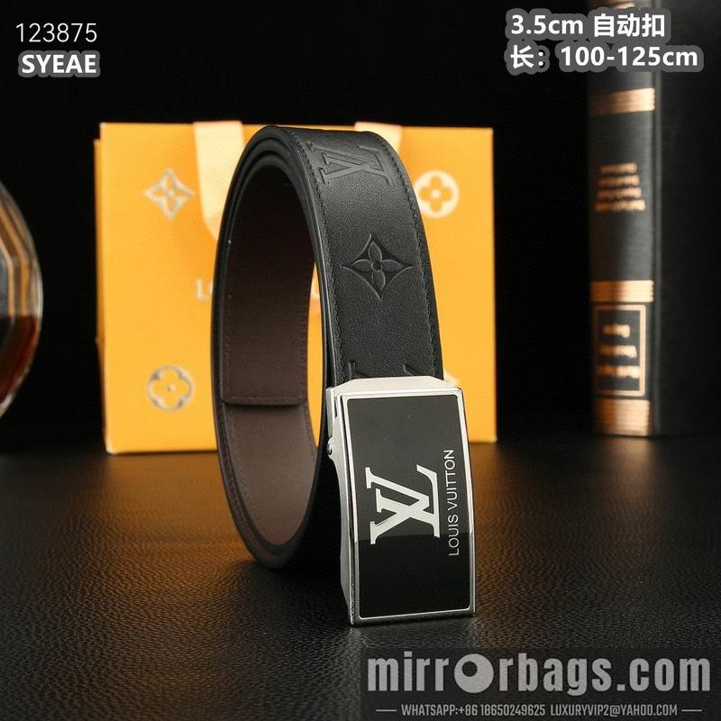 Replica LV belt 35mmX100-125cm 8L49