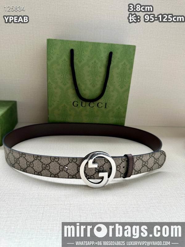 Replica Gucci belt 38mmX95-125cm 8L08