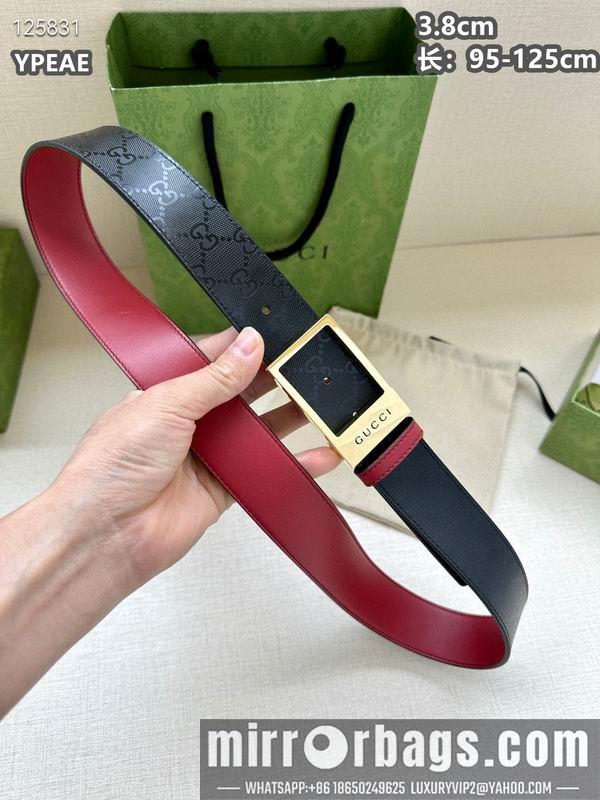 Replica Gucci belt 38mmX95-125cm 8L01