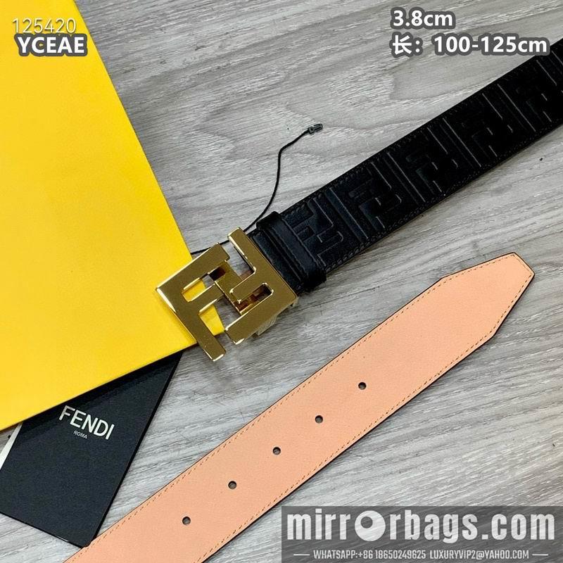Replica Fendi belt 38mmX100-125cm 8L17