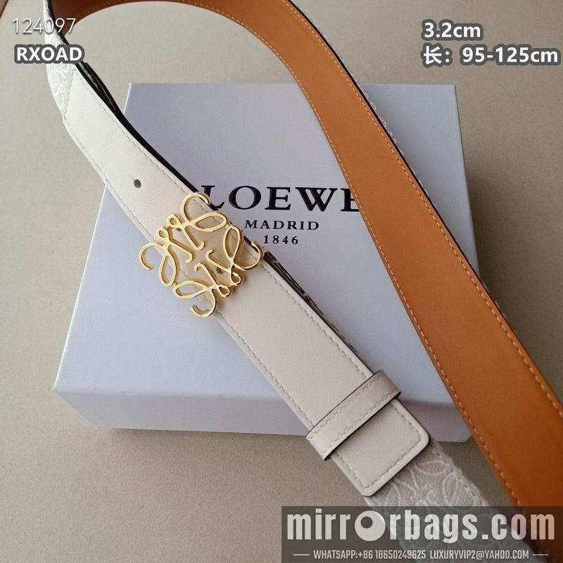 Replica Loewe belt 32mmX95-125cm 8L01