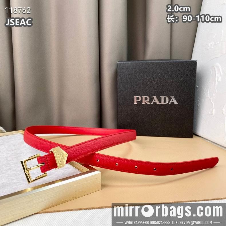 Replica Prada belt 20mmX90-110cm 8L02