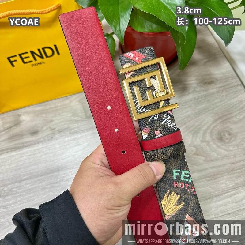 Replica Fendi belt 38mmX100-125cm 8L33