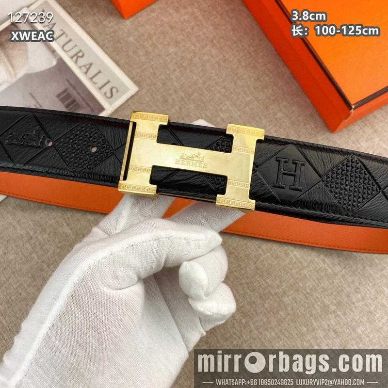Replica Hermes belt 38mmX100-125cm 8L48