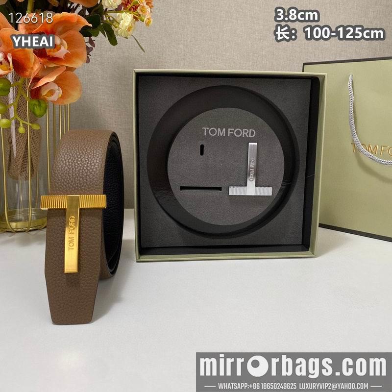 Replica TF belt 38mmX100-125cm 8L05