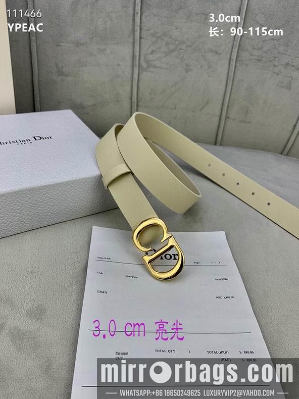 Replica Dior Belt 30mmX90-115cm 8L07