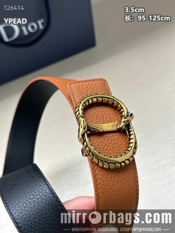 Replica Dior belt 35mmX95-125cm 8L20