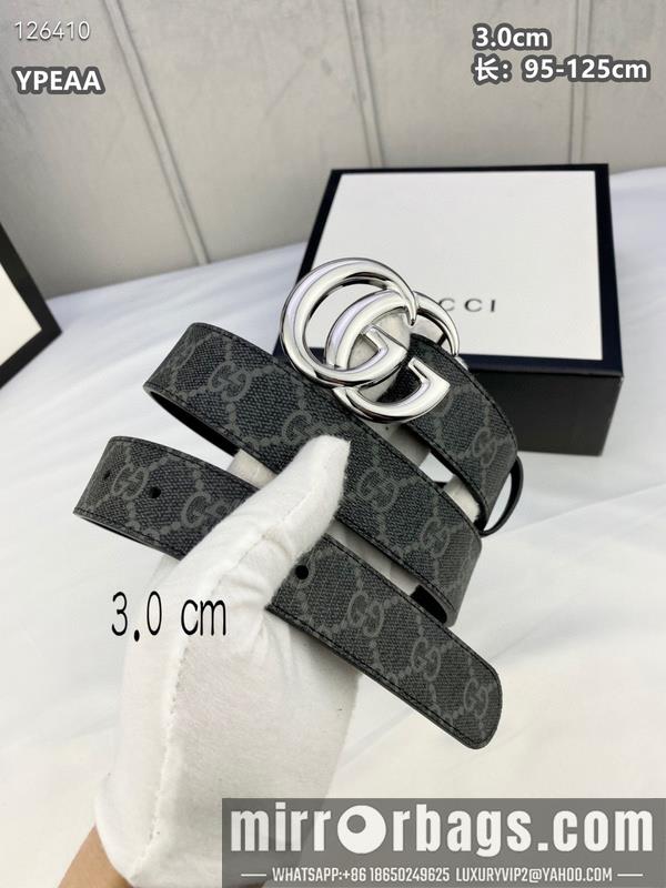 Replica Gucci belt 30mmX95-125cm 8L19