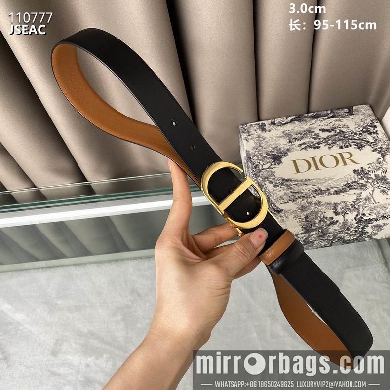 Replica Dior Belt 30mmX95-115cm 8L08