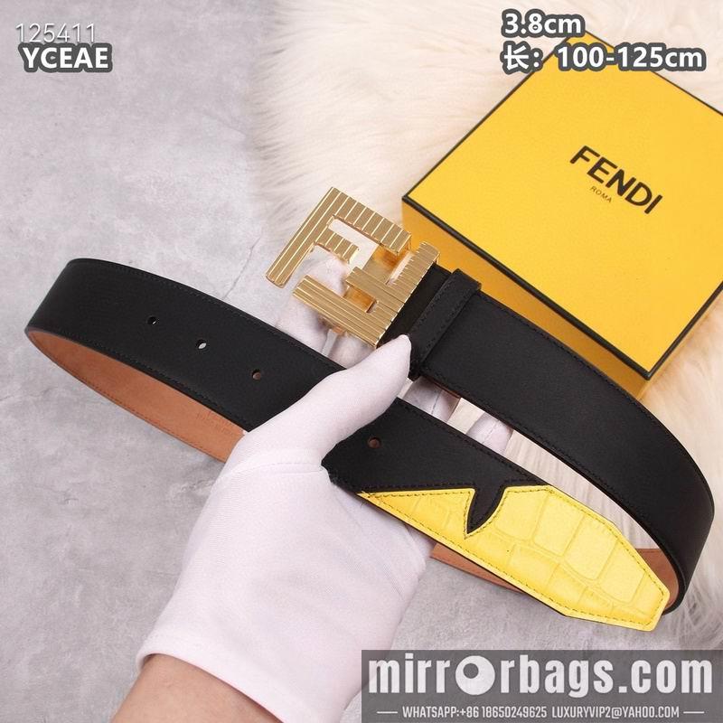 Replica Fendi belt 38mmX100-125cm 8L21