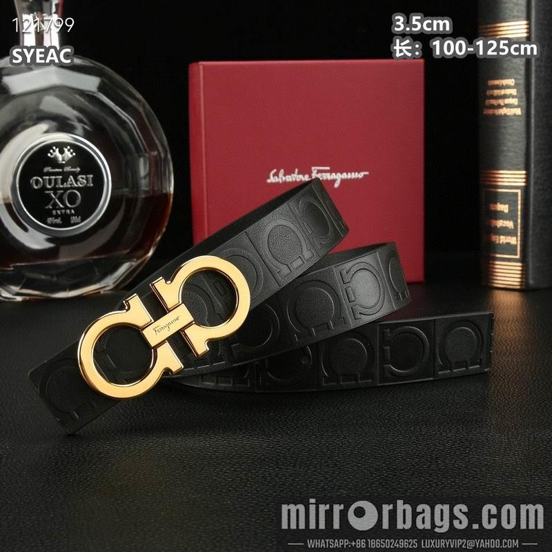 Replica Ferragamo belt 35mmX100-125cm 8L74