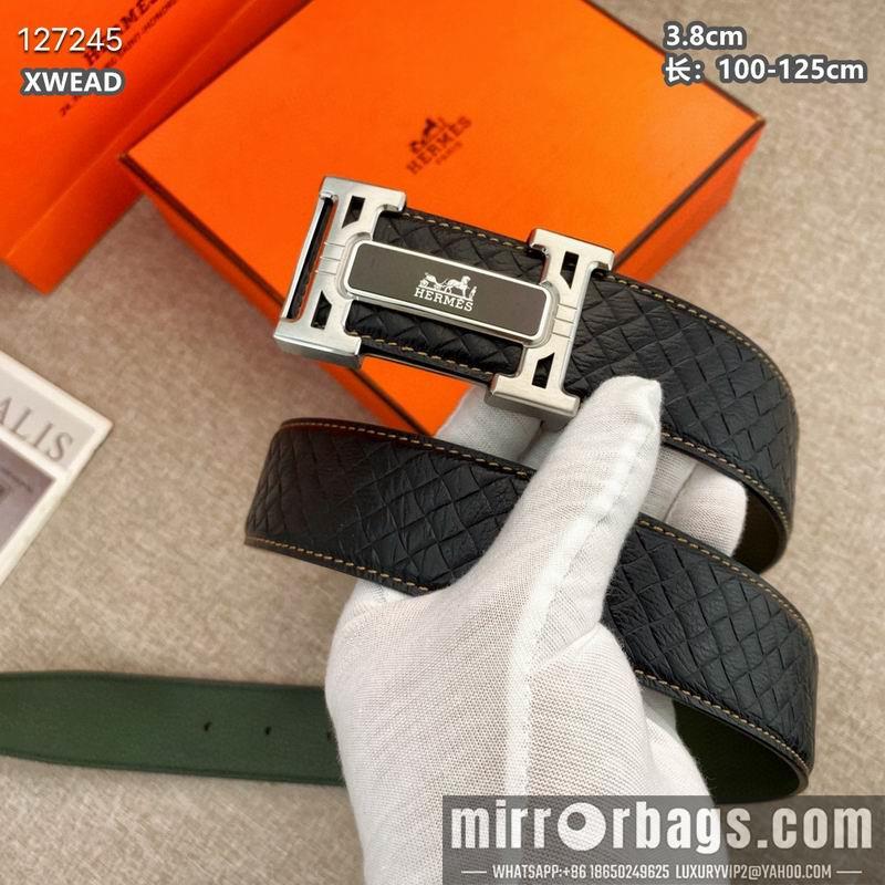 Replica Hermes belt 38mmX100-125cm 8L55