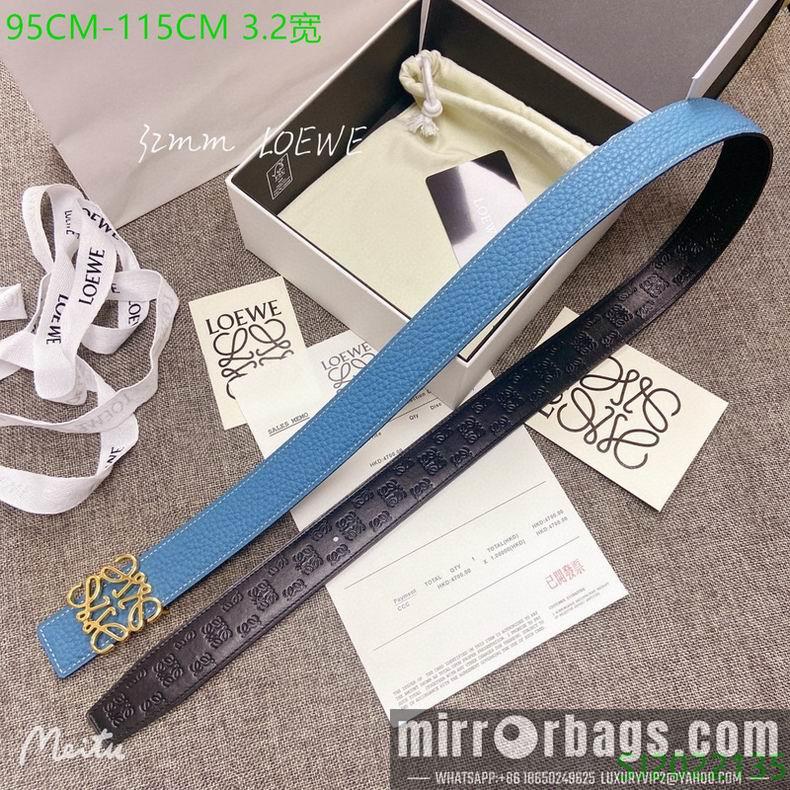 Replica Loewe Belt 32mmX95-115cm 7D01