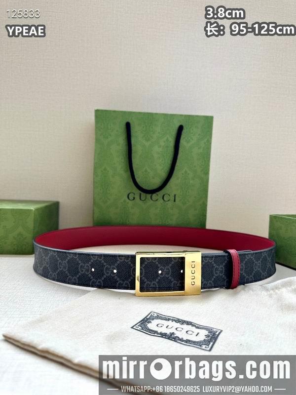 Replica Gucci belt 38mmX95-125cm 8L01