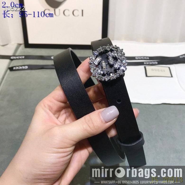 Replica Gucci belt 20mm 95-110cm 8L03