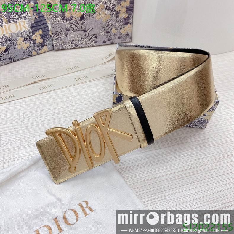 Replica Dior Belt 70mmX95-125cm 7d09