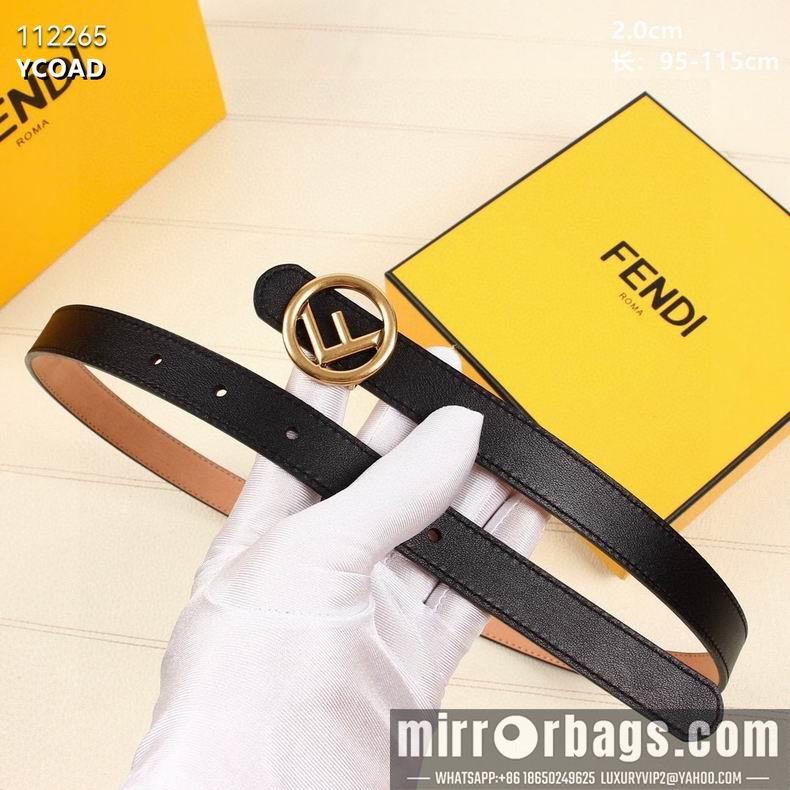 Replica Fendi Belt 20mmX95-115CM 8L11