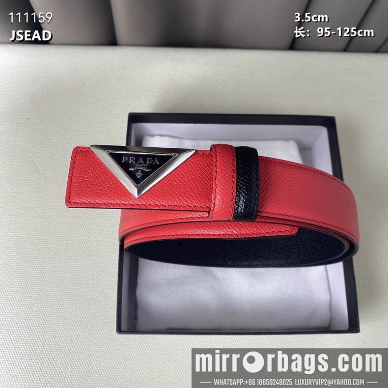 Replica Prada belt 35mmX95-125CM 8L04