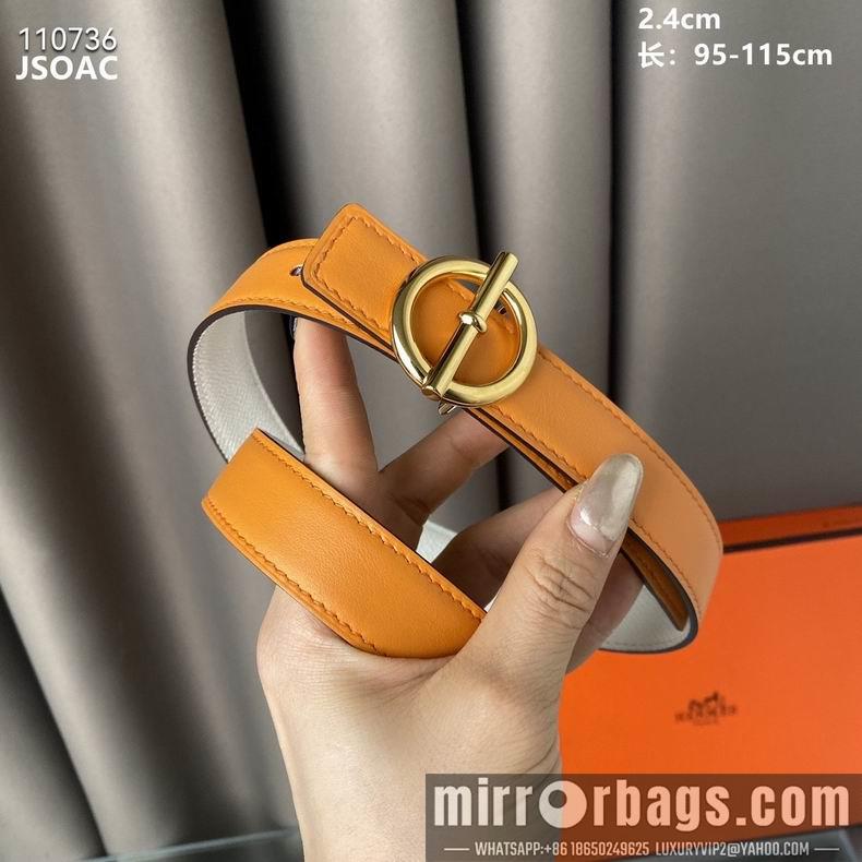 Replica Hermes Belt 24mmX95-115cm 8L03