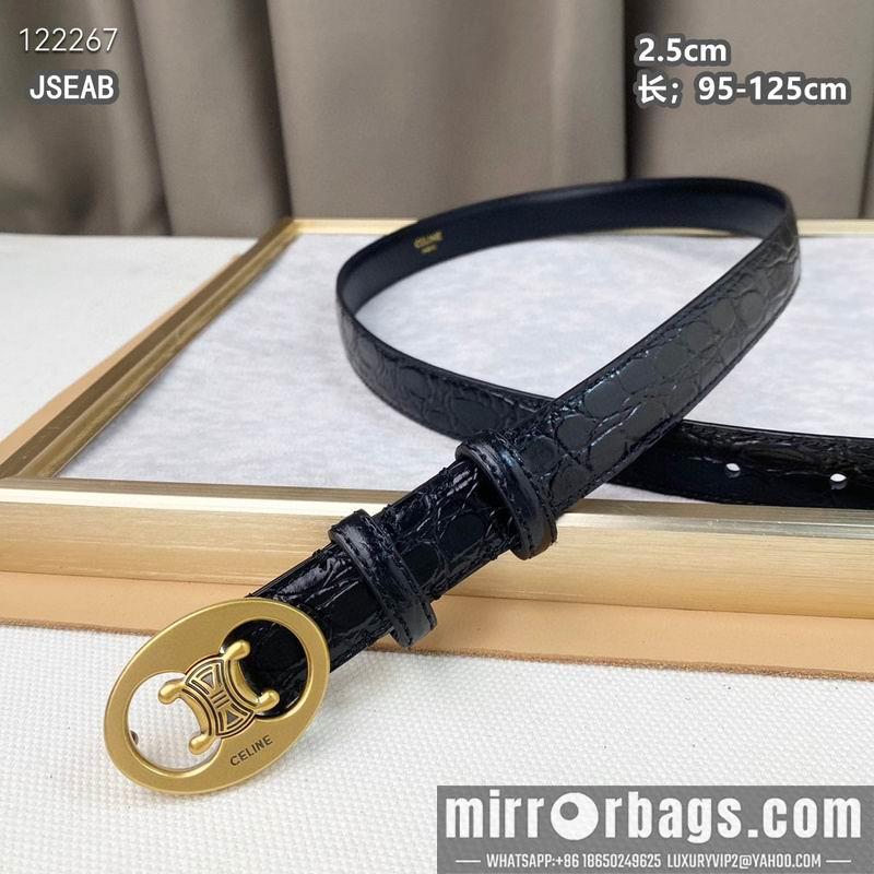 Replica Celine belt 25mmX95-125cm 8L22